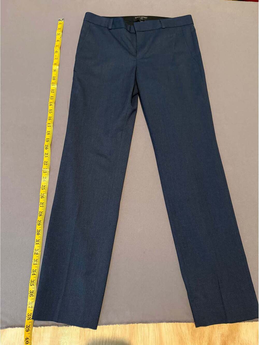 GAP Factory Women’s Navy Straight-Leg Trousers